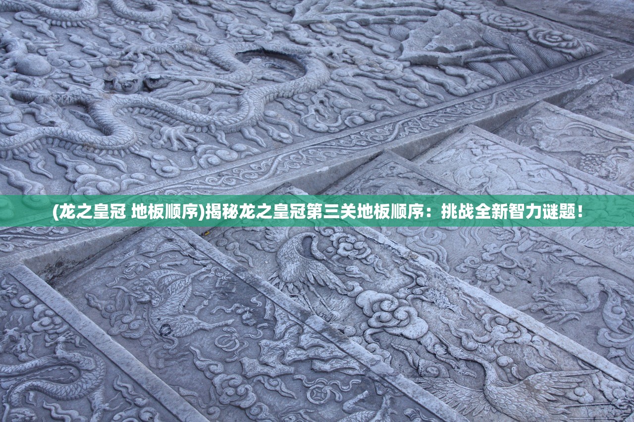 (龙之皇冠 地板顺序)揭秘龙之皇冠第三关地板顺序：挑战全新智力谜题！