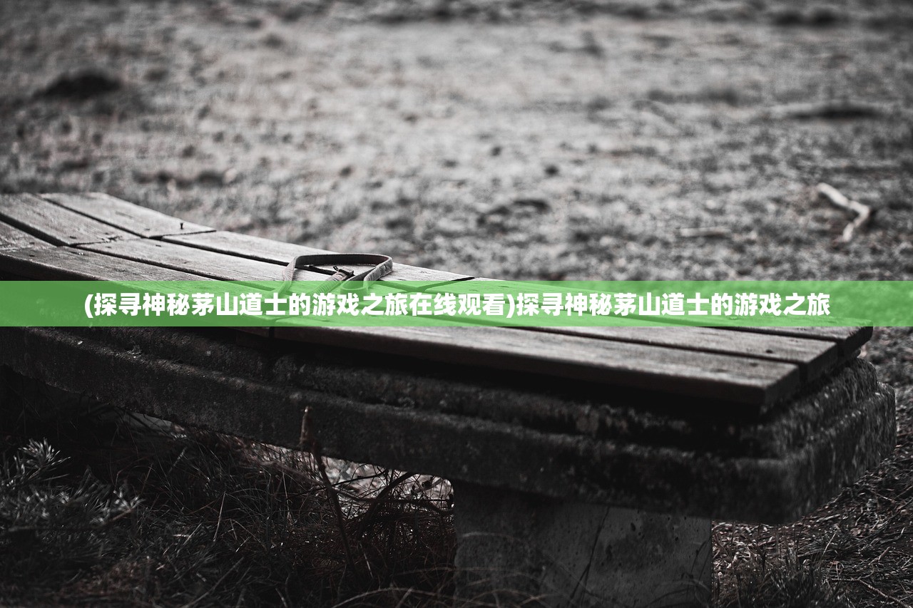 (探寻神秘茅山道士的游戏之旅在线观看)探寻神秘茅山道士的游戏之旅