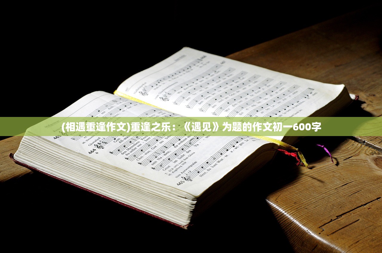 (相遇重逢作文)重逢之乐：《遇见》为题的作文初一600字