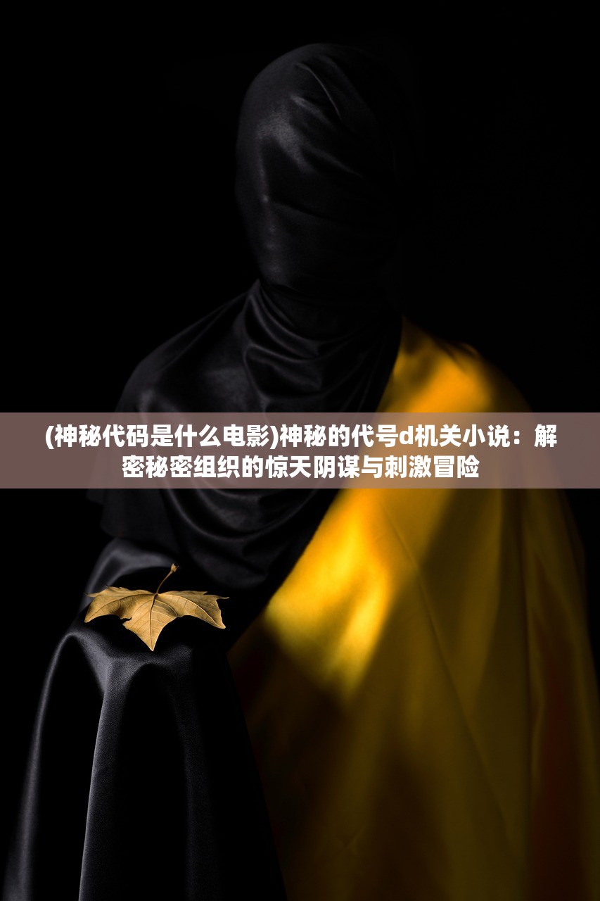(神秘代码是什么电影)神秘的代号d机关小说：解密秘密组织的惊天阴谋与刺激冒险