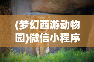 (梦幻西游动物园)微信小程序梦幻动物城，探索菜肴配方的奇幻之旅