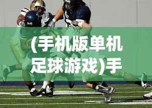 (手机版单机足球游戏)手机单机足球游戏大全，体验足球魅力，无需联网也能畅玩