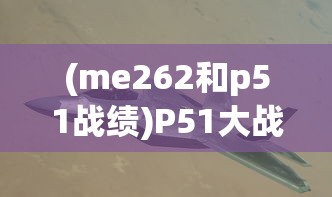 (me262和p51战绩)P51大战Me262游戏手机版，空中争霸的激情碰撞
