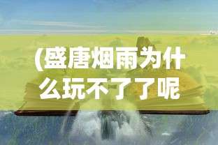 (盛唐烟雨为什么玩不了了呢)盛唐烟雨为何无法游玩？深度解析原因与解决方案