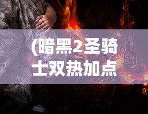 (暗黑2圣骑士双热加点图顺序)暗黑2圣骑士双热加点图解，全面解析与策略指导