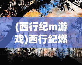 (西行纪m游戏)西行纪燃魂小米版，游戏深度解析与探索