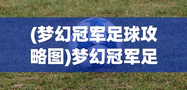 (梦幻冠军足球攻略图)梦幻冠军足球攻略，从新手到冠军的足球之路