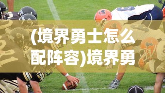 (境界勇士怎么配阵容)境界勇士阵容搭配策略，打造无敌团队