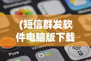 (短信群发软件电脑版下载)电脑版短信群发软件，高效沟通的全新解决方案