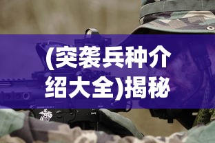 (突袭兵种介绍大全)揭秘突袭兵种，战术、特点与战略应用