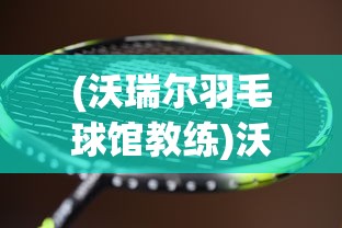 (沃瑞尔羽毛球馆教练)沃瑞尔羽毛球馆，运动爱好者的理想之地