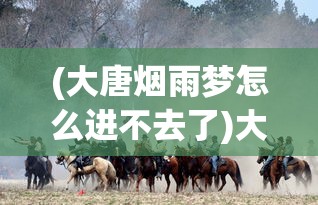 (大唐烟雨梦怎么进不去了)大唐烟雨梦官方微博，历史与梦幻交织的绚烂篇章